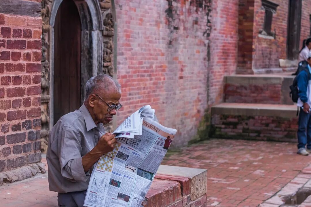 I don t read newspapers