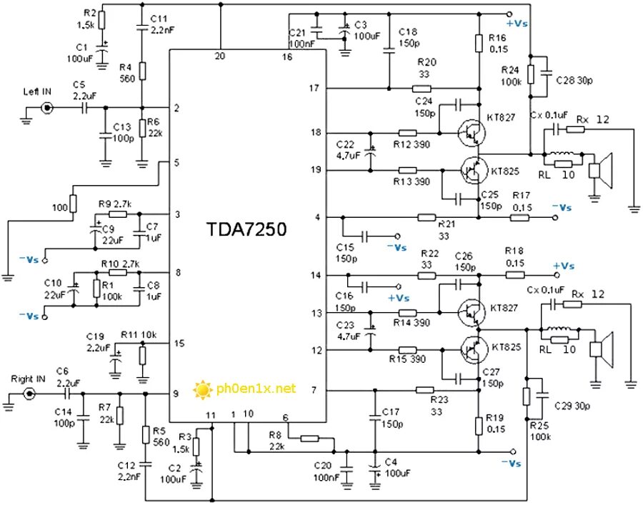 Унч на тда. УМЗЧ на tda7250. УМЗЧ на микросхеме tda7250. Усилитель низкой частоты 100 Вт схема усилителя. Микросхемы усилители мощности 100 ватт.