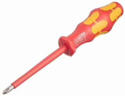 Отвертка диэлектрическая wera