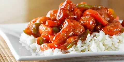 Кисло сладкая грудка куриная