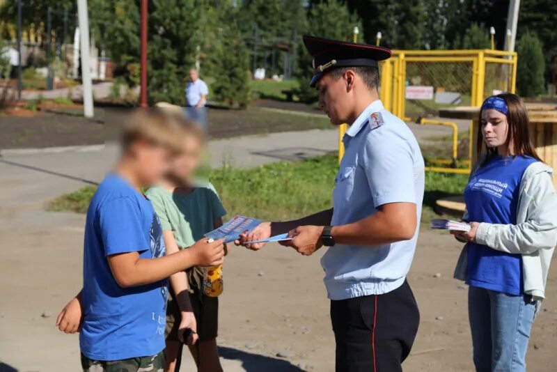 Добровольцы полиции