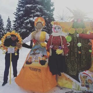 Конкурс масленичных кукол