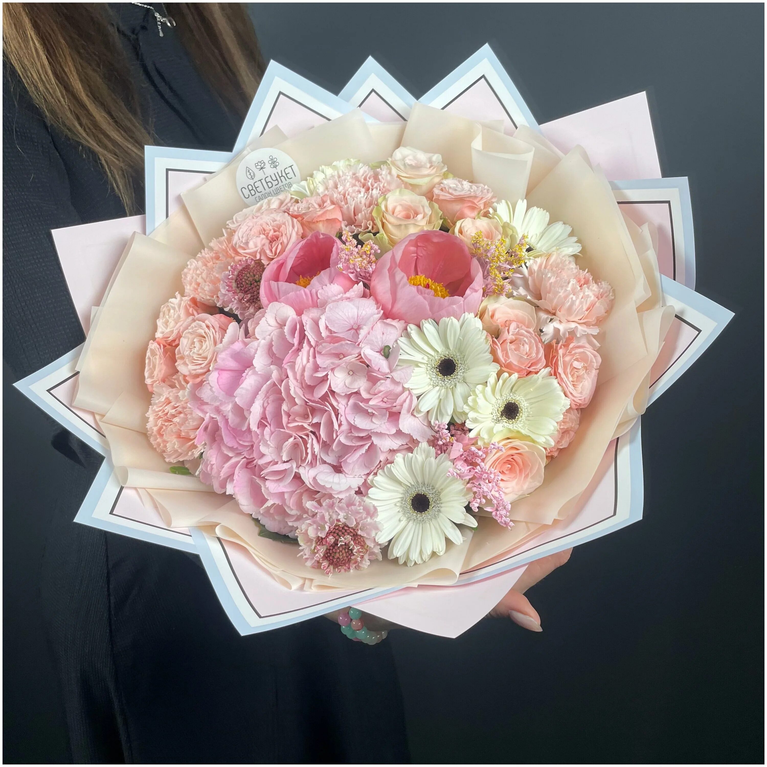 пинк букет