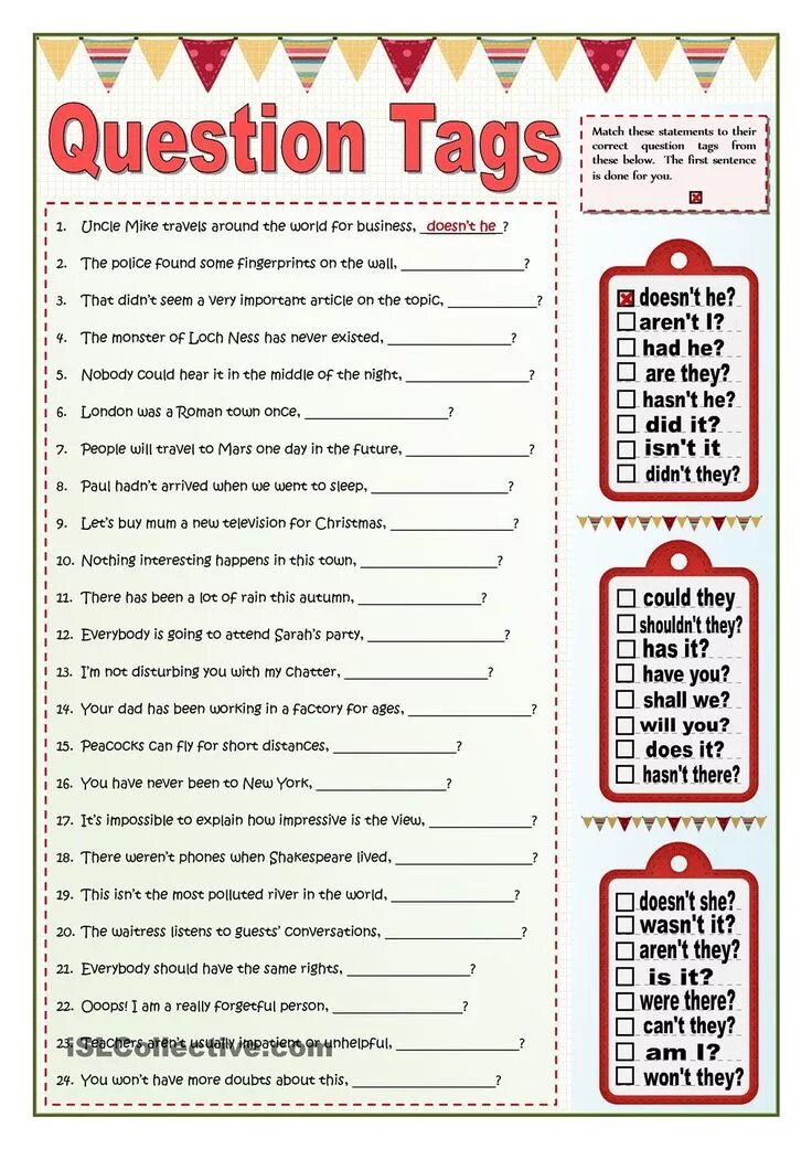 It is a tag question. Вопросы tag questions. tag questions в английском языке worksheets. разделительные вопросы worksheets. вопросы в английском языке worksheet.