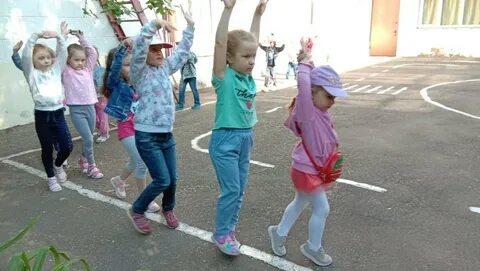 Физкультурные занятия на свежем воздухе