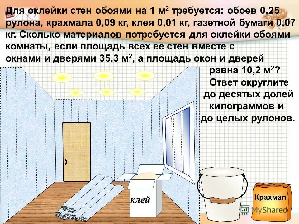 Как рассчитать квадратный метр стены