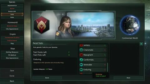 Points left