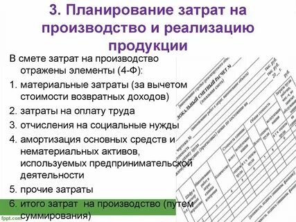 Производство продукции предприятием