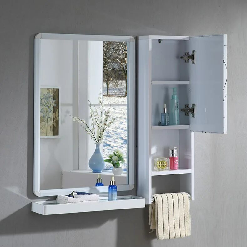 Полка с зеркалом купить ванну. Зеркало шкаф створки Алта 60. Шкаф-зеркало "Остин 60 с" Пайн. Зеркало в ванную комнату со шкафчиком. Шкафчик в ванную с зеркалом.
