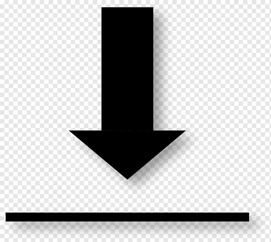 Черта снизу. Стрелка вниз. Символ стрелки вниз. Черная стрелка вниз. Черная стрелочка вниз.