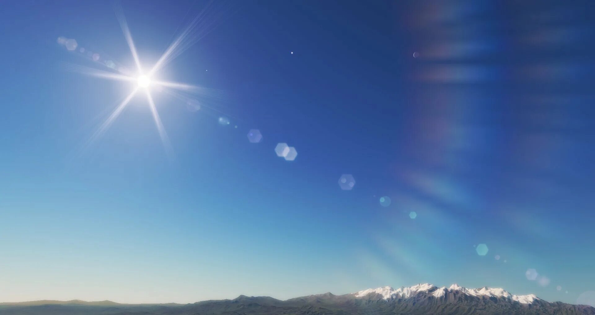 блик солнца. солнечное небо. солнце на голубом небе. красивые облака. солнце без облаков.