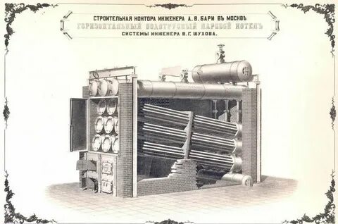 Паровые котлы шухова