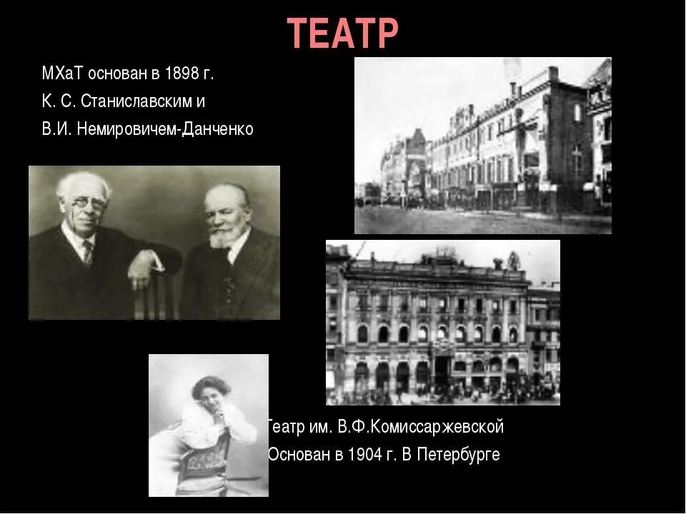 20 век мхт. Театр Станиславского и Немировича Данченко. Московский художественный театр 1898. Московский художественный театр МХТ 1898. Московский художественный театр 1898 здание.