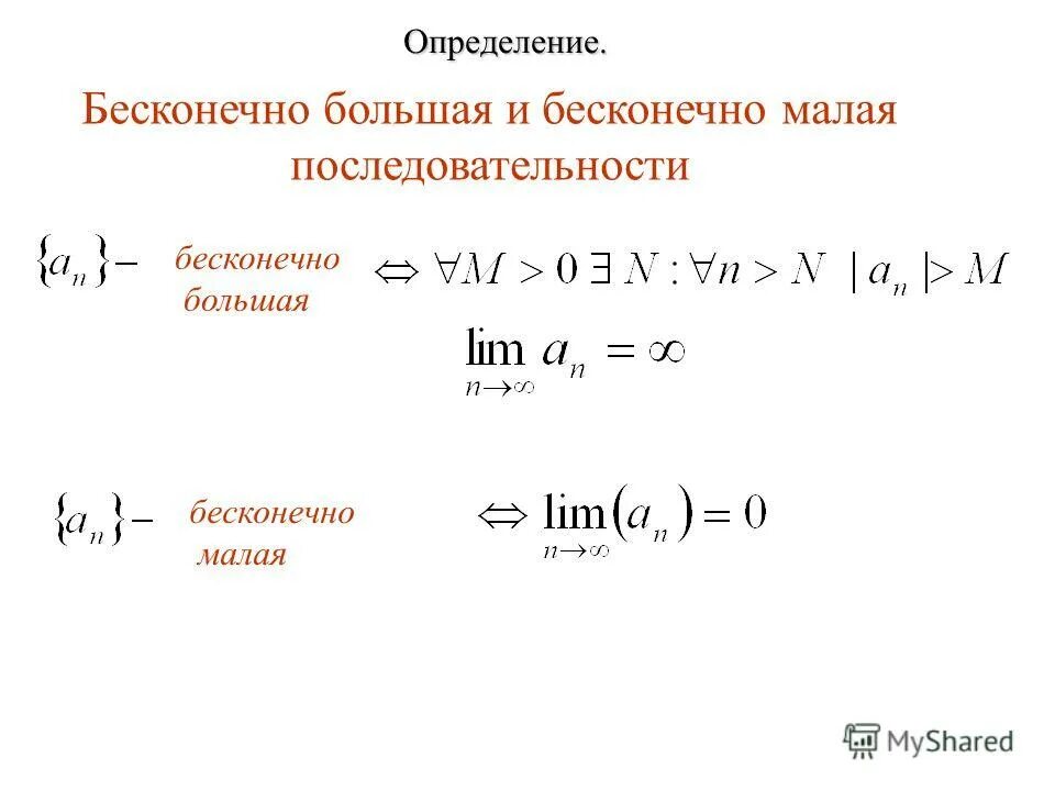 Ограниченные бесконечно малые последовательности