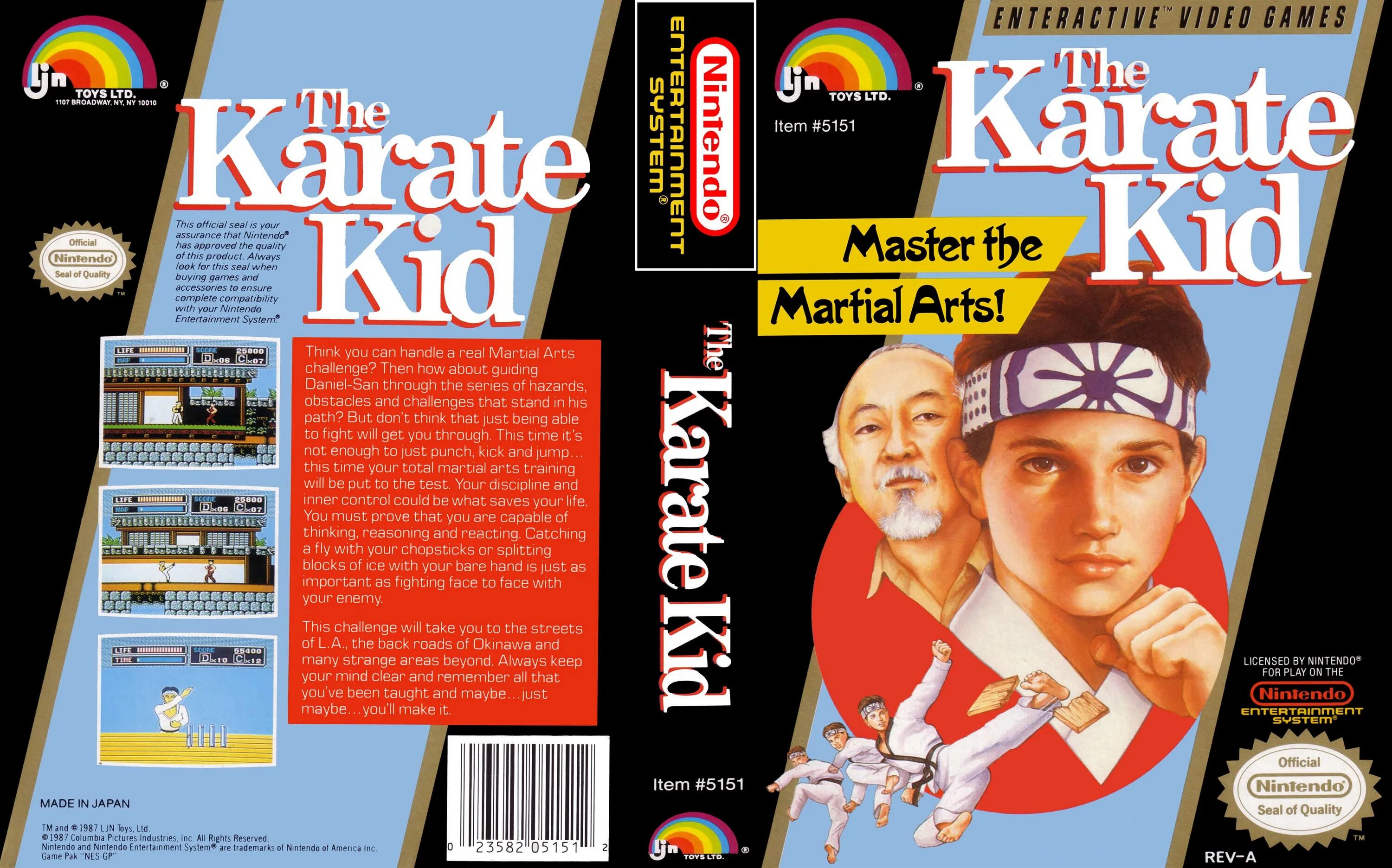 Kid nes. Nes karate. nes cover.