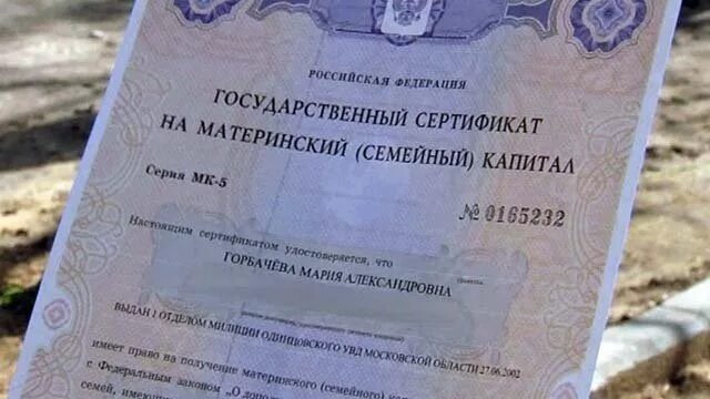 Отзыв о Материнский капитал Государственная поддержка.