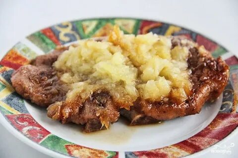 Мясо свинины с ананасом