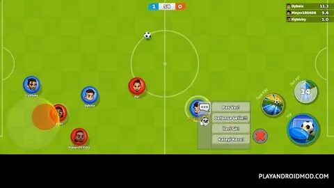 Soccer star мод много
