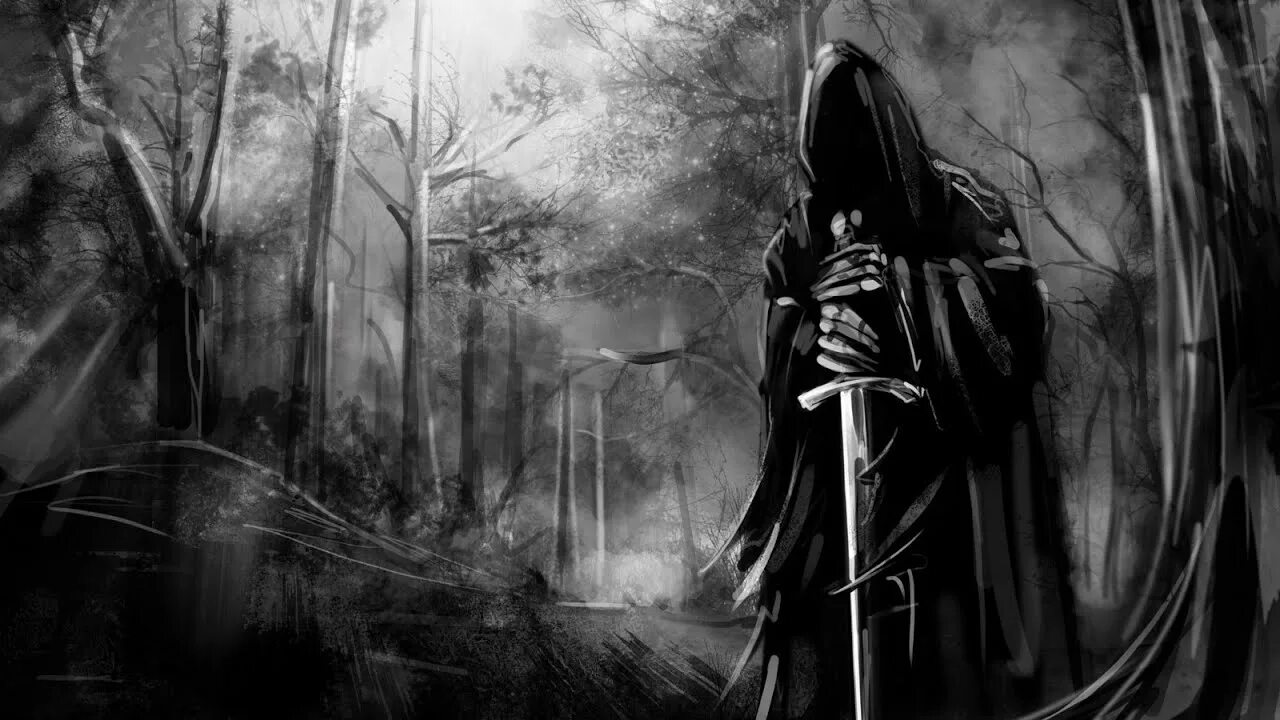 Ассасин воин тени. Человек в черном капюшоне. Картинка дарк. Картинка дарк. Картинка дарк.