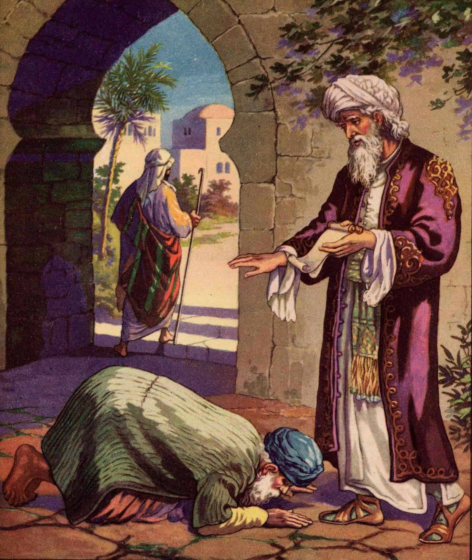 Притча слуга. Притча о благоразумном домоправителе. Притча слуга. Притча о должнике. Притча о двух должниках.