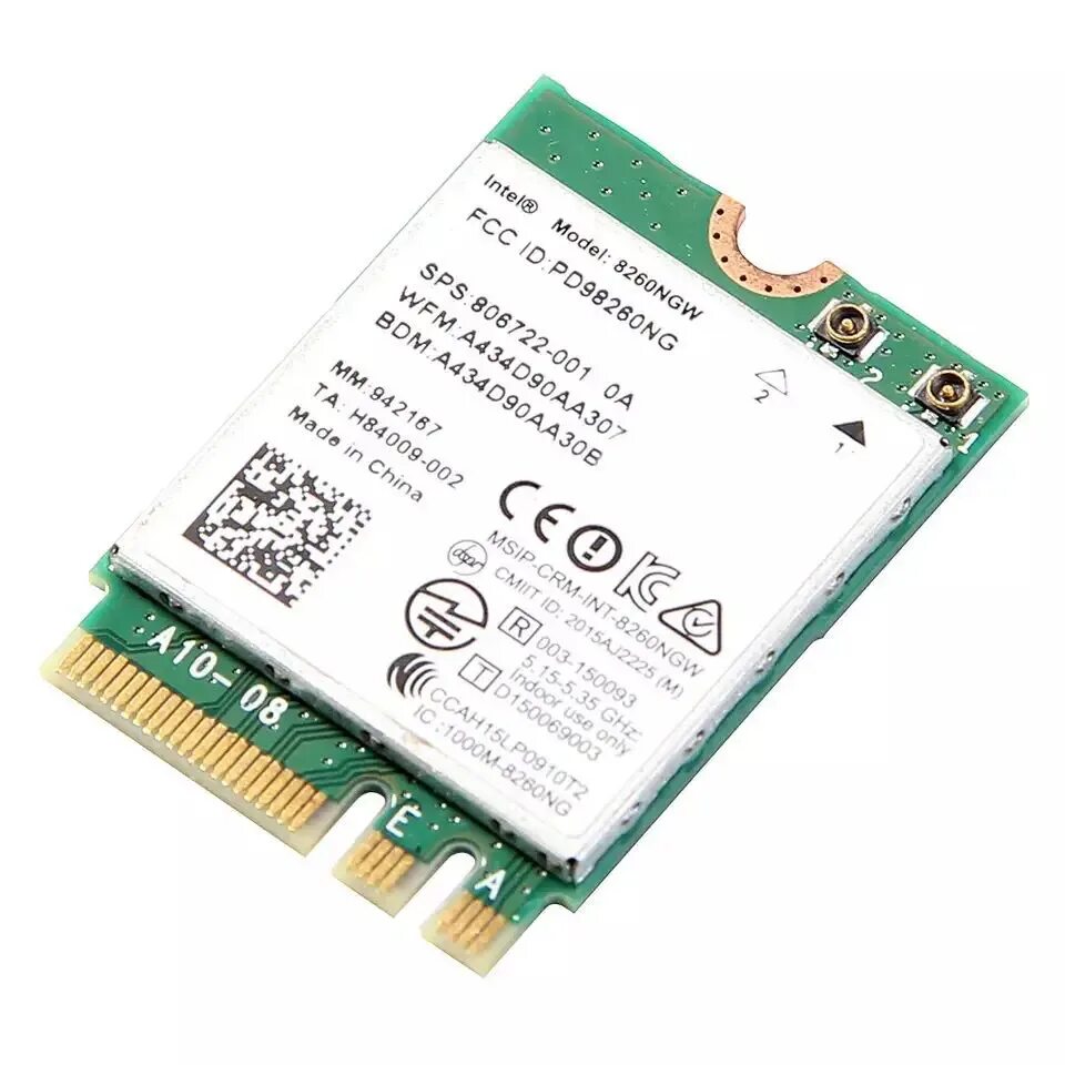 Wireless wifi bluetooth. Dual band wireless-ac 8260. intel 8260ngw. intel 8260ngw.ac. intel 7265 802.11ac.