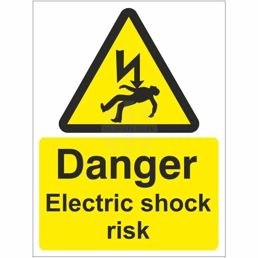 Предупреждающие таблички электриков. Электричество опасно. Safety symbol risk of electric shock. Caution electric. Electrical hazards.