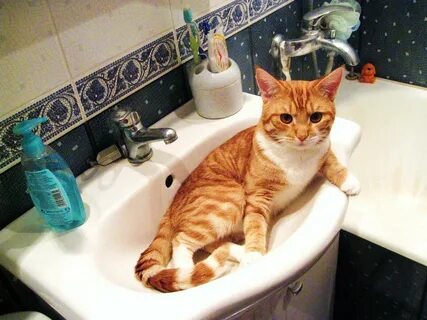 Рыжая в ванной