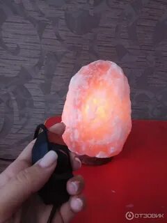 Соляная лампа эффект