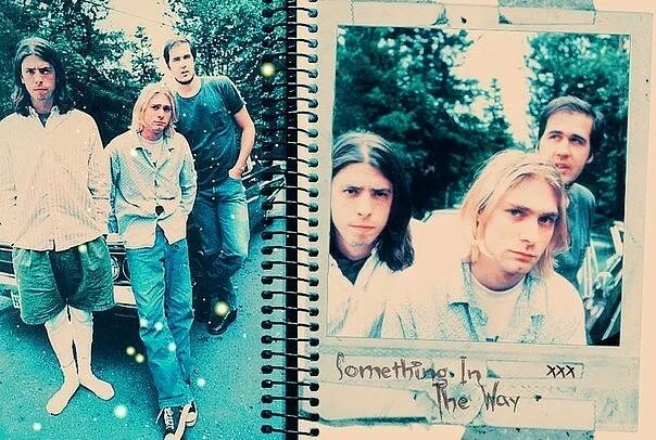 In the something in the year. Something in the way. Самфинг энивей Нирвана. Something in the way Nirvana. Something in the way Nirvana обложка.