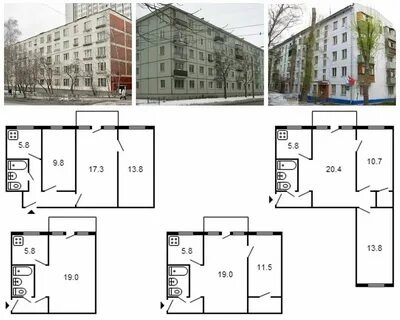 Планировка квартир старая москва