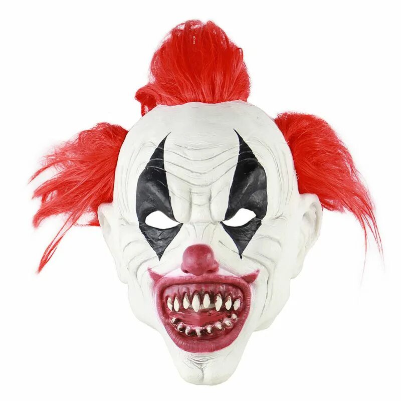 Карнавальная маска клоуна.