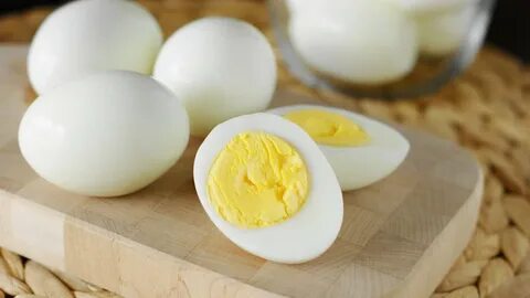 Вареное яйцо как пишется н