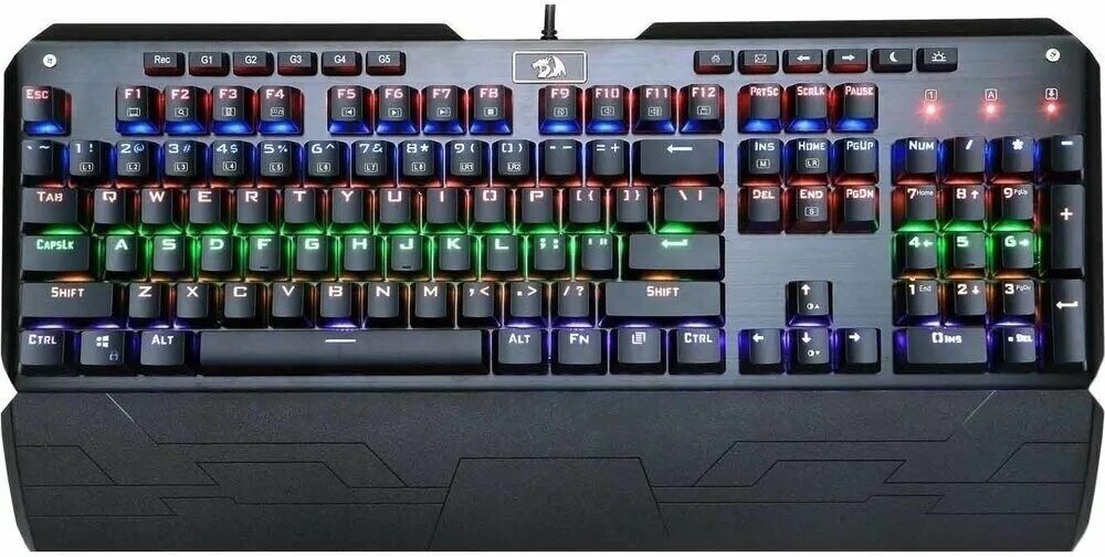 Игровая клавиатура Redragon Indrah Black USB Outemu Blue - купить в интернет-маг