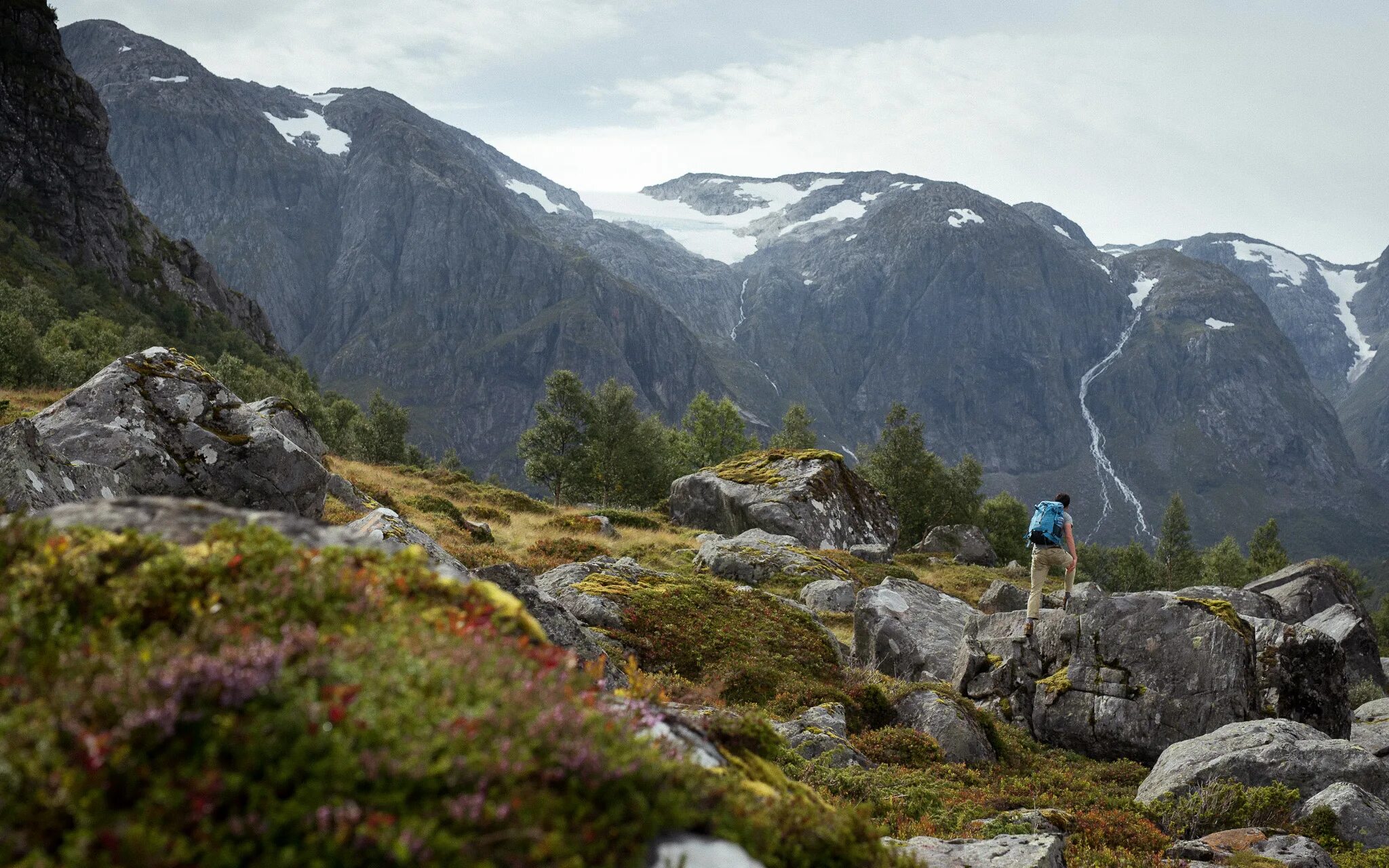 Самая высокая точка скандинавских гор