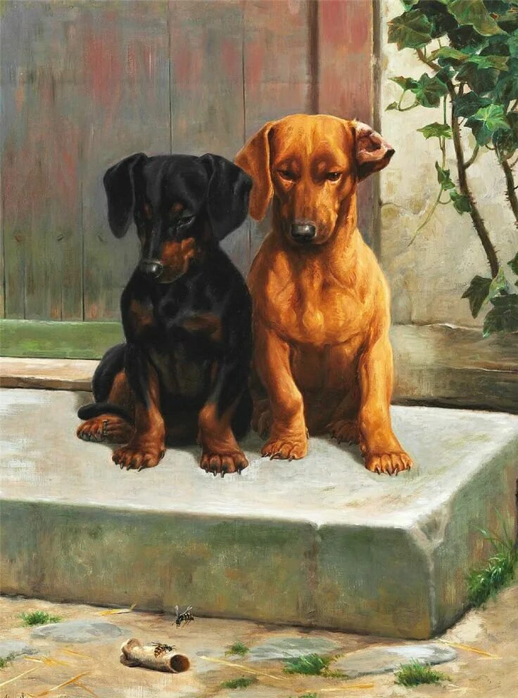 Симон людвиг симонсен дитлев simon ludvig ditlev simonsen 1841-1928. Картина собаки. Алмазная мозаика бассет хаунд. Дания. Дюрер "борзая собака.