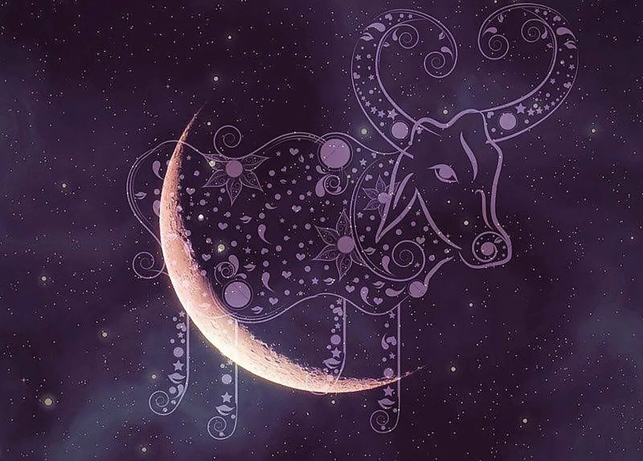 Овен в какой луне. Таурус знак зодиака. Телец арт. Луна в тельце. Новолуние в тельце.