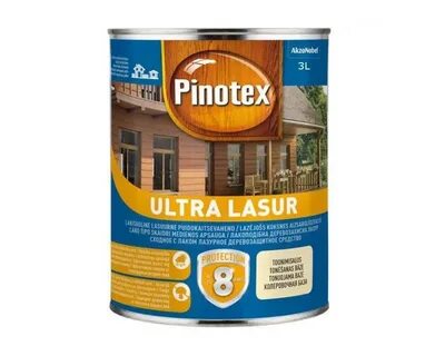 Pinotex ultra защитная лазурь для древесины