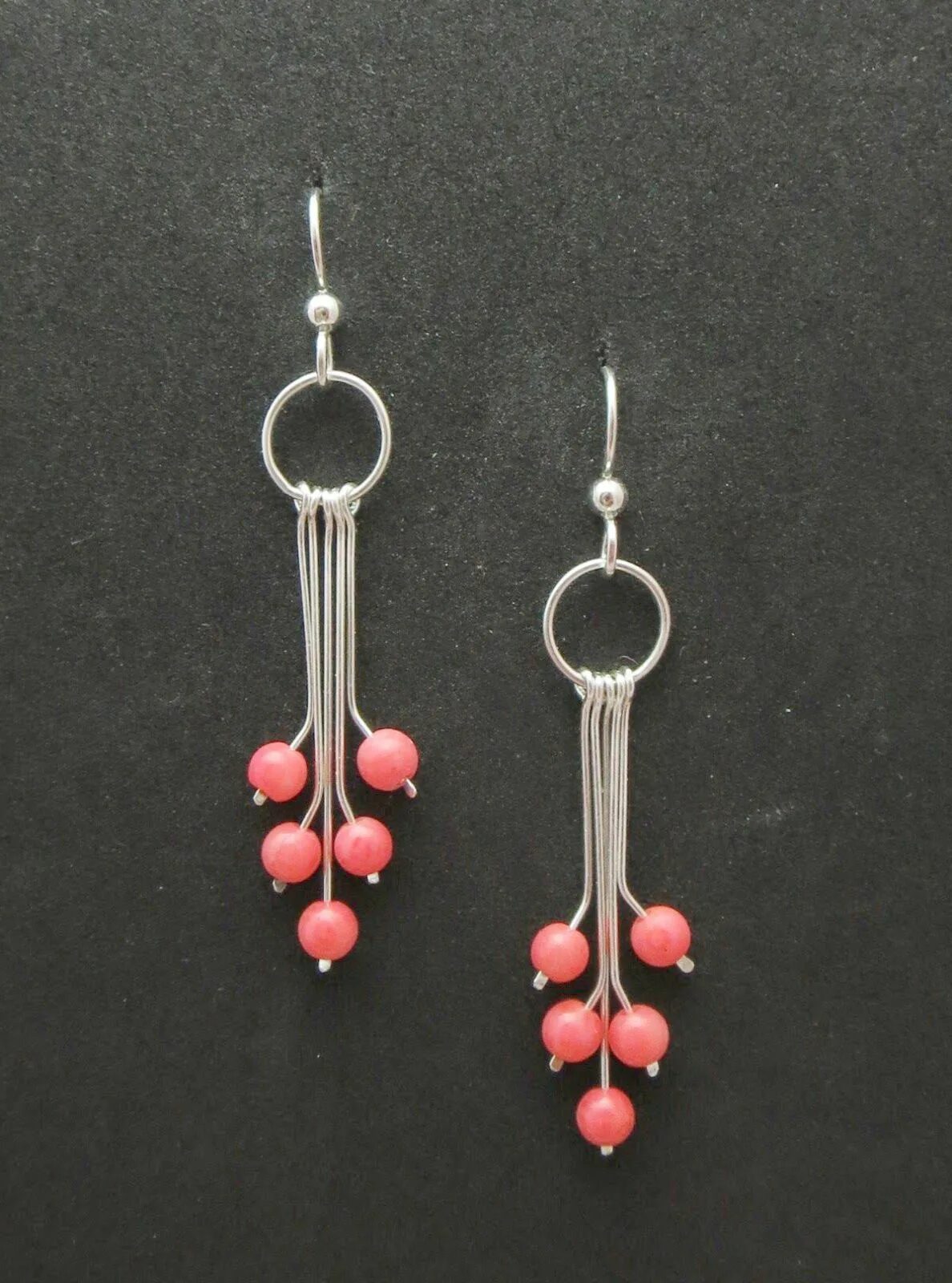 Серьги из бисера. Серьги своими руками. Серьги с бусинами. Серьги из стекляруса. Изготовить серьги.