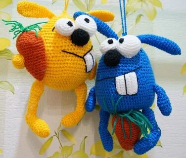 Прикольные игрушки крючком