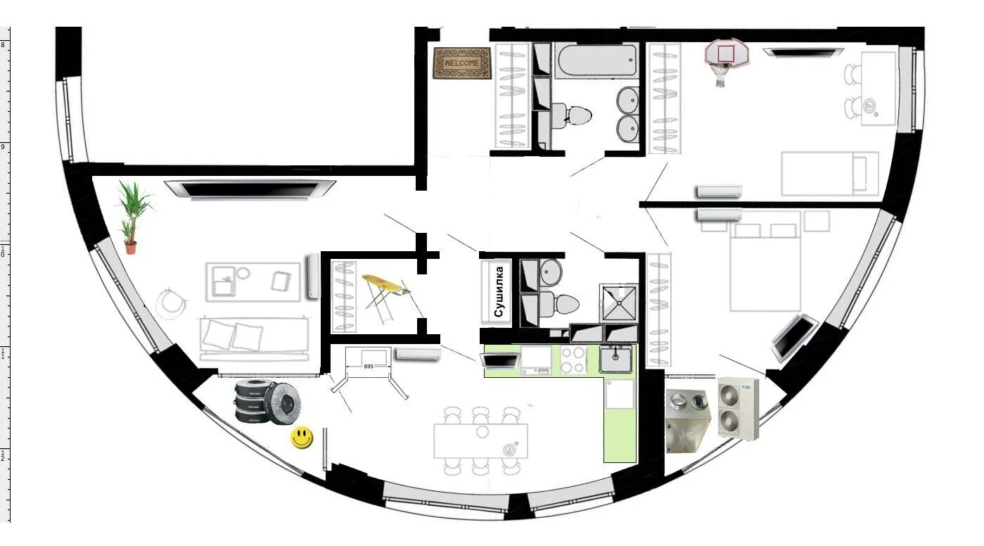 Планировки квартир спутник House Design Tech Insider Presents