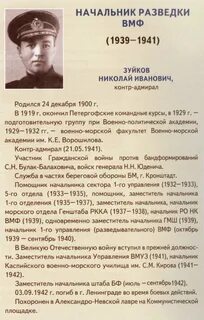Начальник разведки список