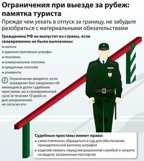 При условном сроке можно выезжать за границу