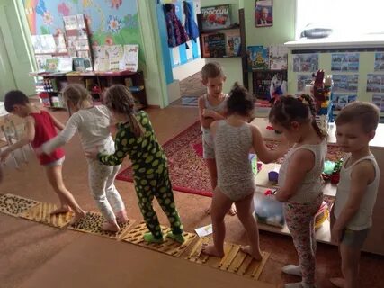 В первую половину дня занятия