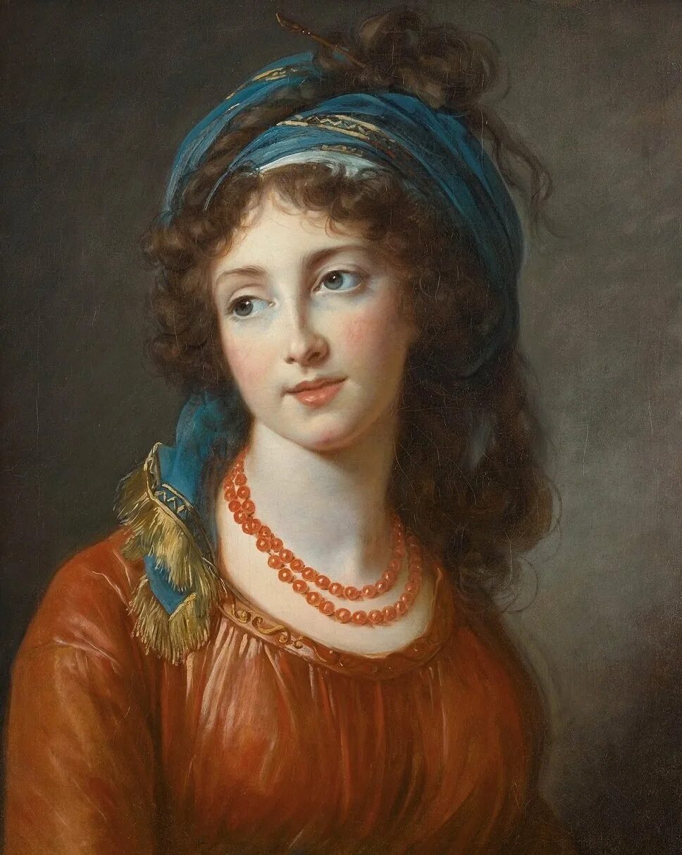 Портрет нея. Мари-Элизабет-Луиза Виже-Лебрен (1755- 1842). Французская художница Мари Элизабет Луиза Виже-Лебрен (1755-1842). Художник Элизабет Виже-Лебрен. Художница Мари Элизабет Луиза Виже-лебрён.