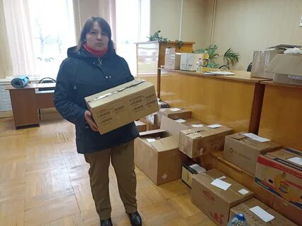 Гуманитарный сбор в школе