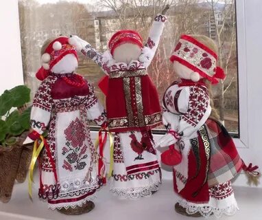 Елочная народная игрушка своими руками