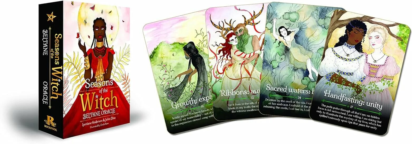 Оракул времени 24. Оракул времена года ведьмы. seasons of the witch: samhain oracle. оракул времена года самайн.