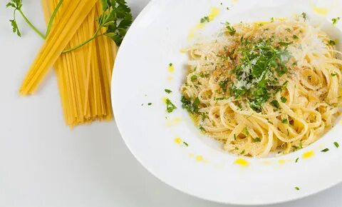 Паста с сыром чесноком