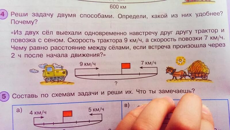 Одновременно получаем и. Решение задач. Реши задачу двумя способами. Чтобы решить задачу нужно. Как понять задачи.