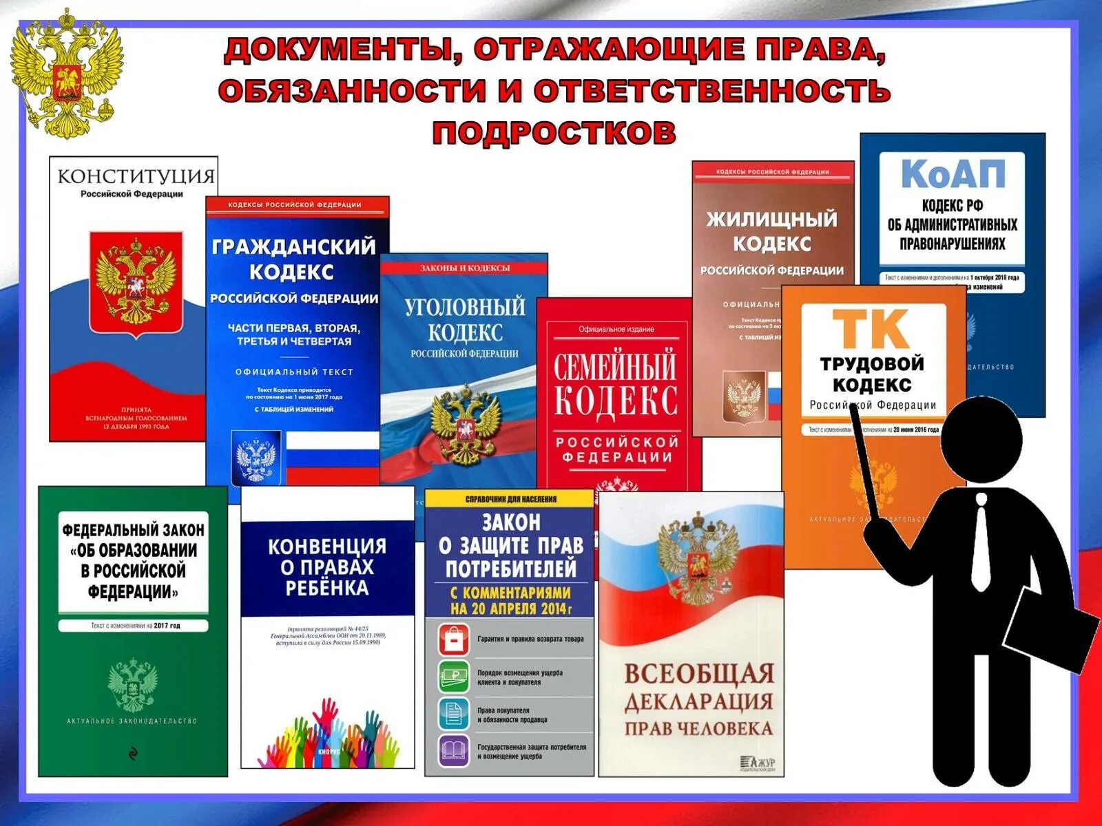 Соответствии с кодексом законов о